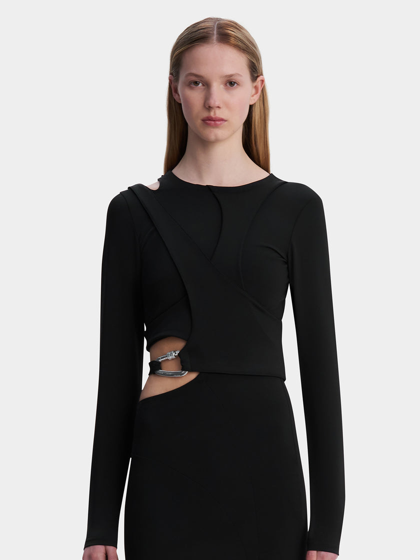 HE, product: LAYERED JERSEY DRESS (Thumbnail alt.)