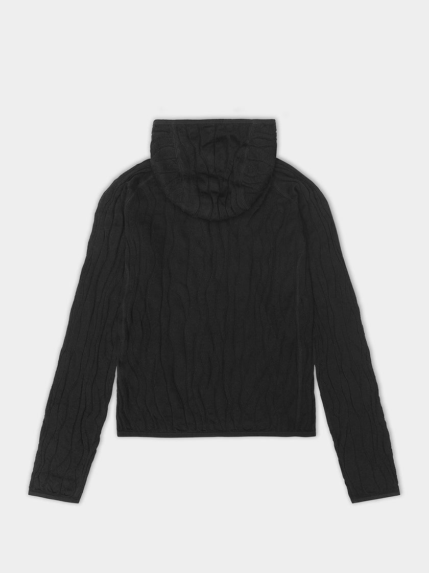 HE, product: SORTSOL KNIT HOODIE (Thumbnail alt.)