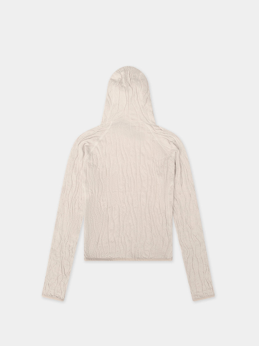 HE, product: SORTSOL KNIT HOODIE (Thumbnail alt.)