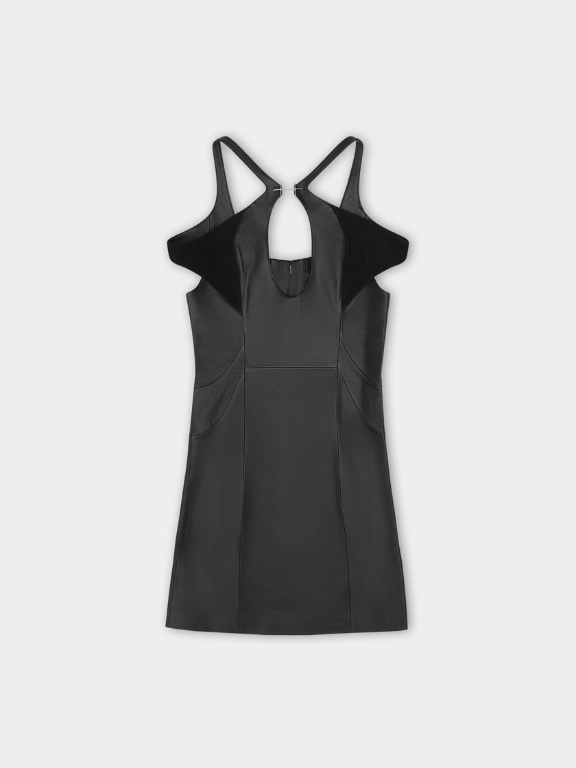 HE, product: ARMIS LEATHER DRESS (Thumbnail)