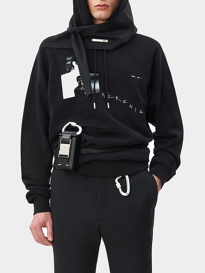 HE, product: HOODIE W. PRINT EMBROIDERY (Thumbnail alt.)