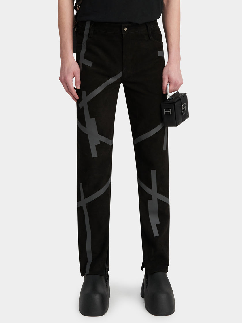 HE, product: IMAGO SUEDE TROUSERS (Thumbnail alt.)