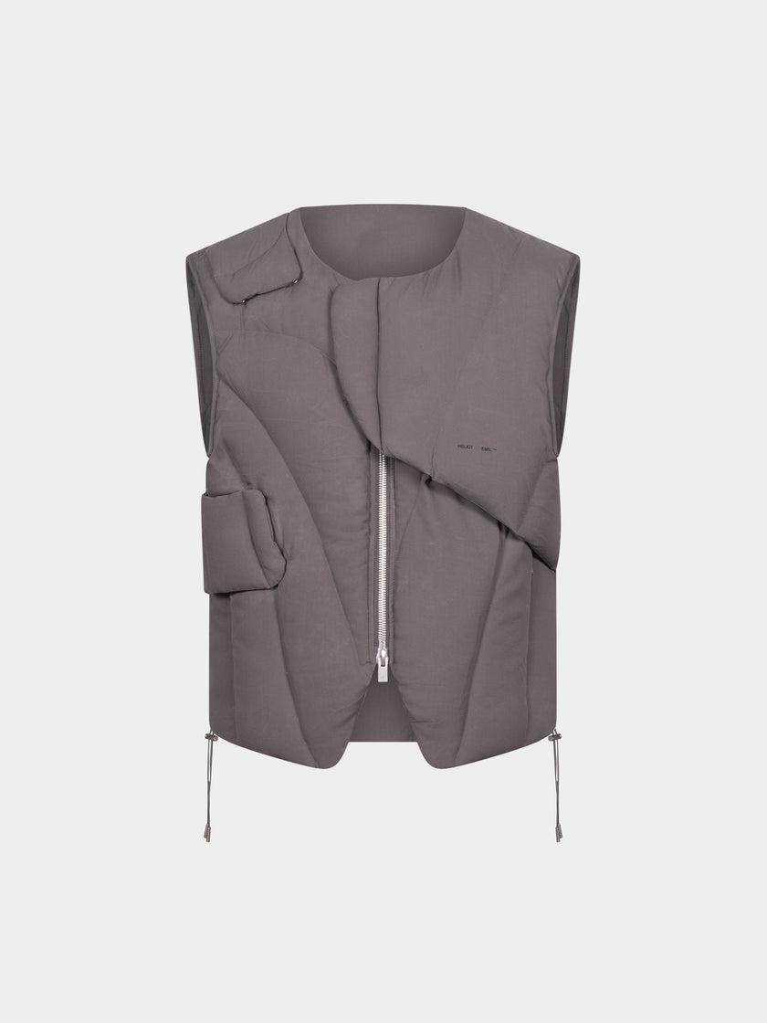HE, product: LAYERED DOWN VEST (Thumbnail)