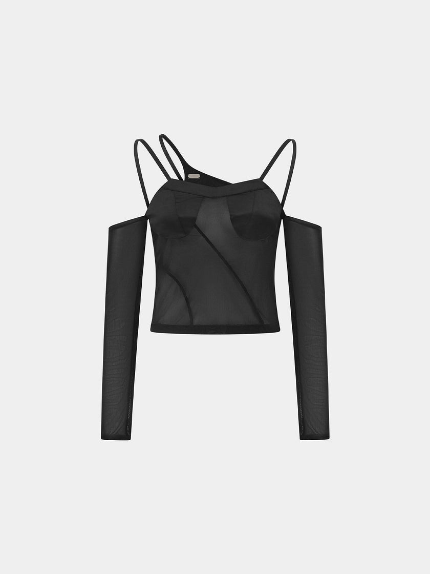 HE, product: SHEER TOP (Thumbnail)