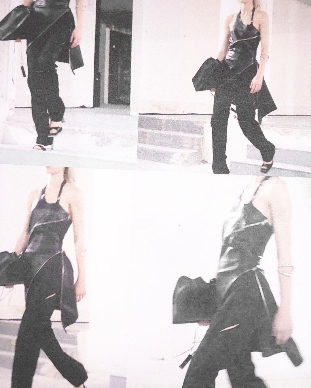 HELIOT EMIL_Arenaceous Leather Dress_9