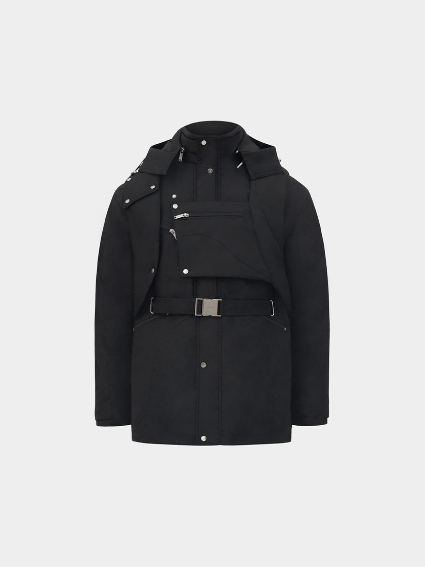 HE, product: LAYERED PARKA (Thumbnail)