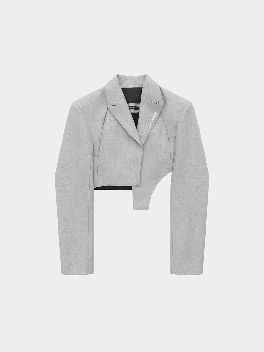 HE, product: TAILORED CROPPED BLAZER (Thumbnail)