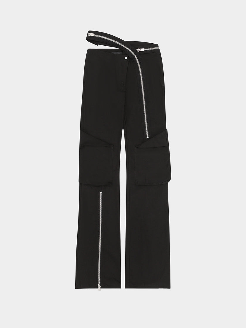 HE, product: BALANCED BOOTCUT DENIM TROUSERS (Thumbnail)