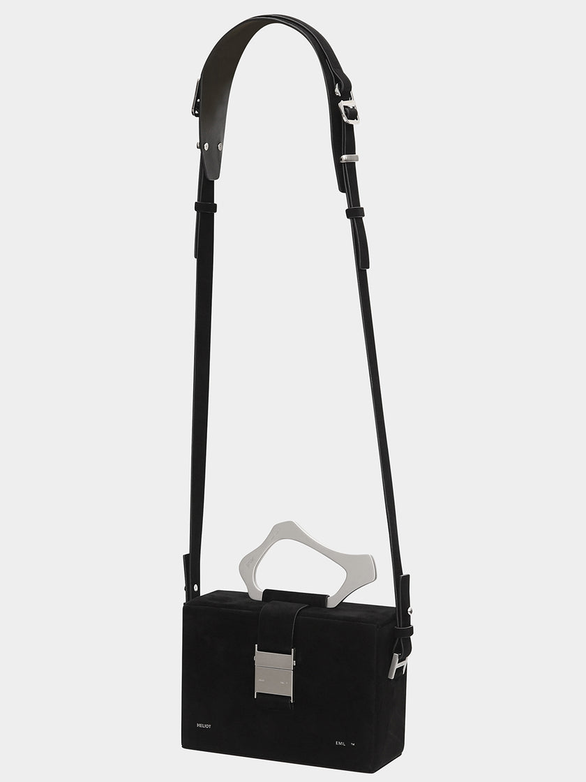 HE, product: SUEDE SOLELY BOX BAG (Thumbnail alt.)