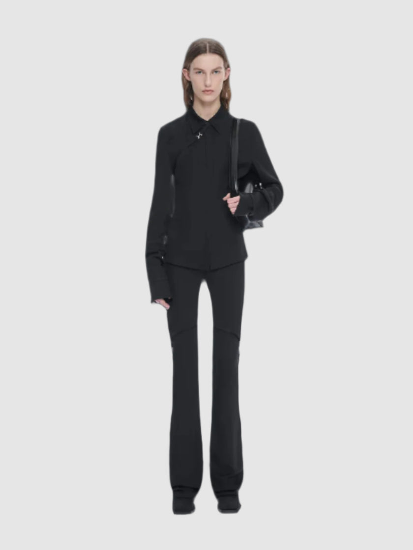 HE, product: ETHERIA FLARE TROUSERS (Thumbnail alt.)