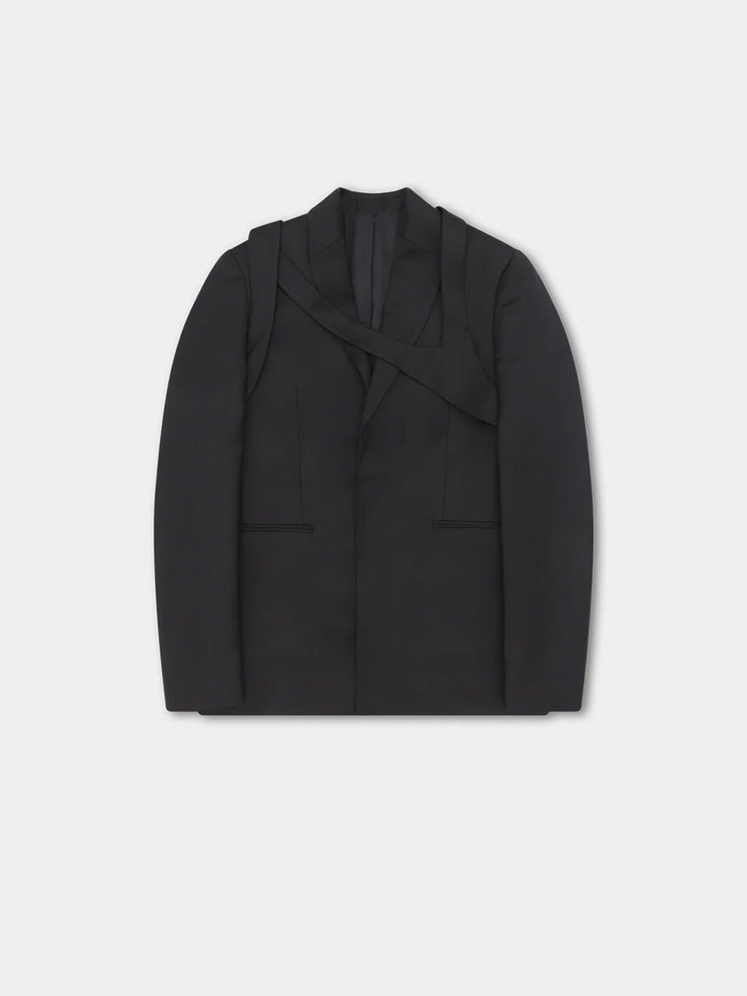 HE, product: GLASSINE BLAZER IN WOOL (Thumbnail)