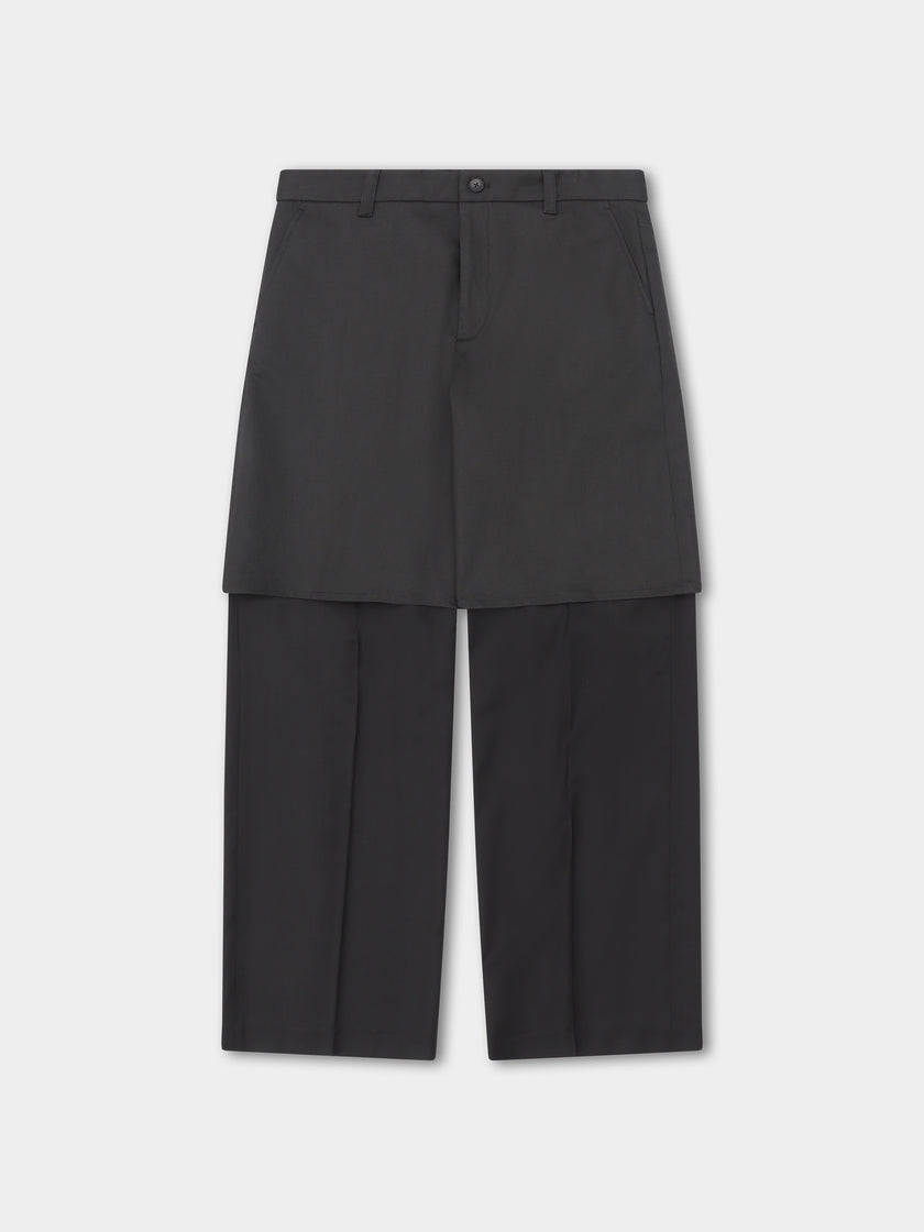 HE, product: DOPIO LAYERED TROUSERS (Thumbnail)