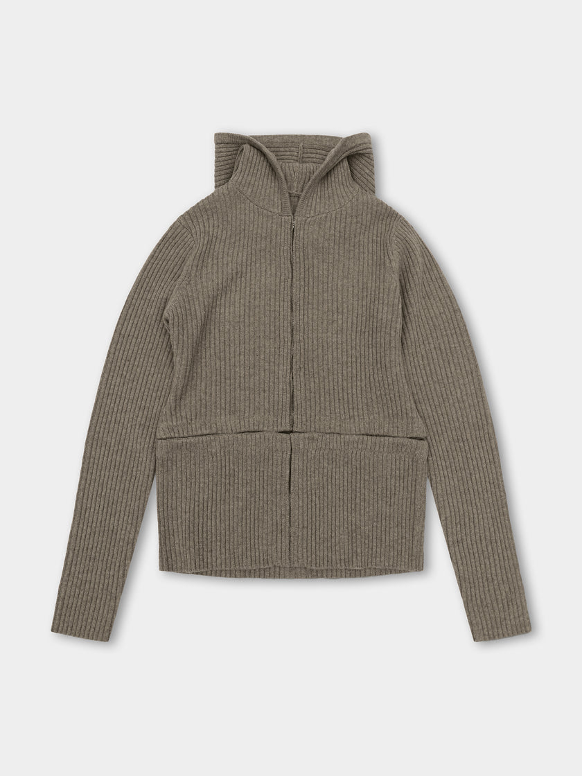 HE, product: REFRACTA CARDIGAN (Thumbnail alt.)