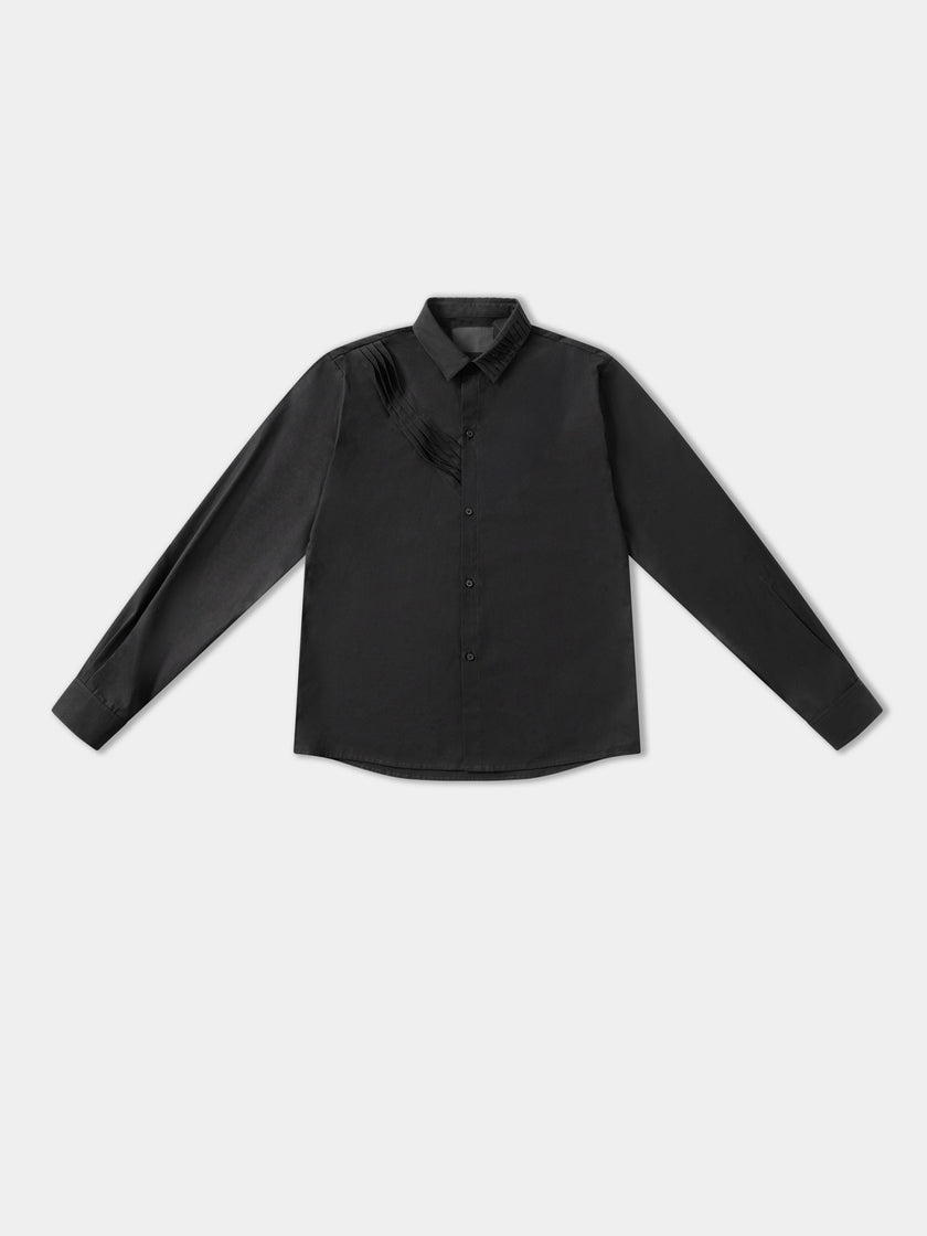HE, product: VIBRAXIS SHIRT BLACK (Thumbnail)