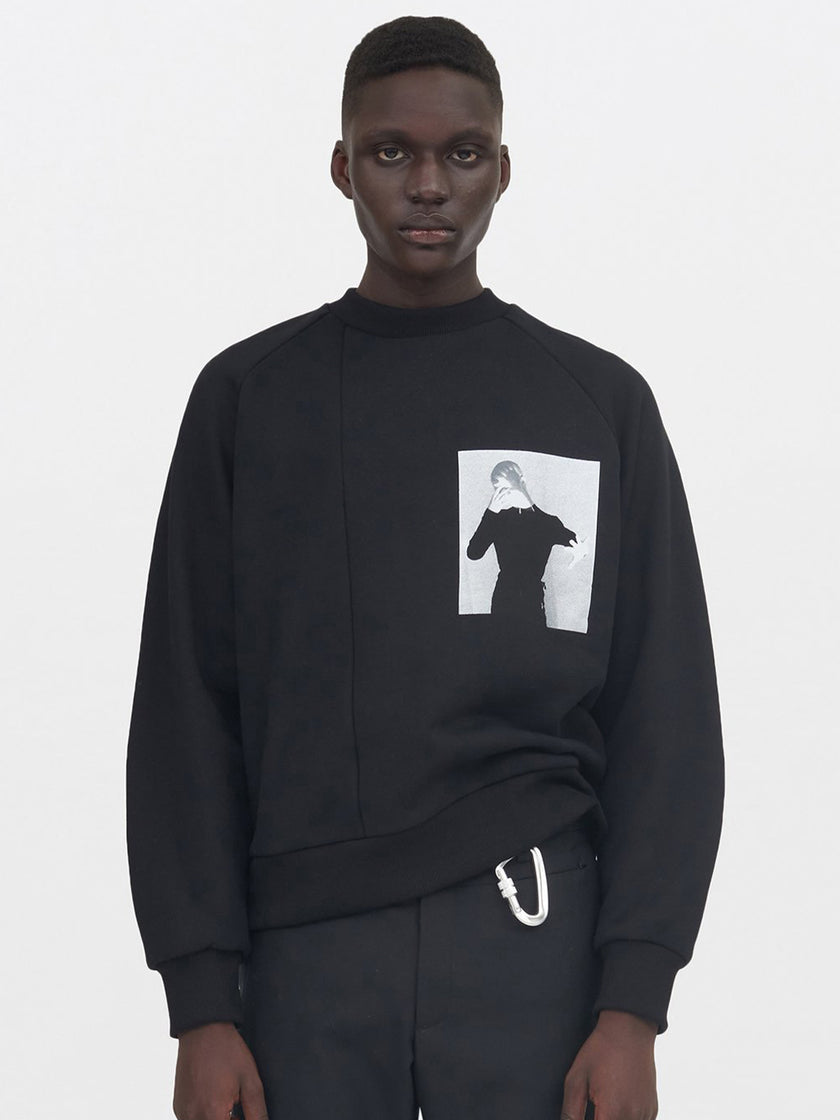 HE, product: Print Crewneck (Thumbnail alt.)