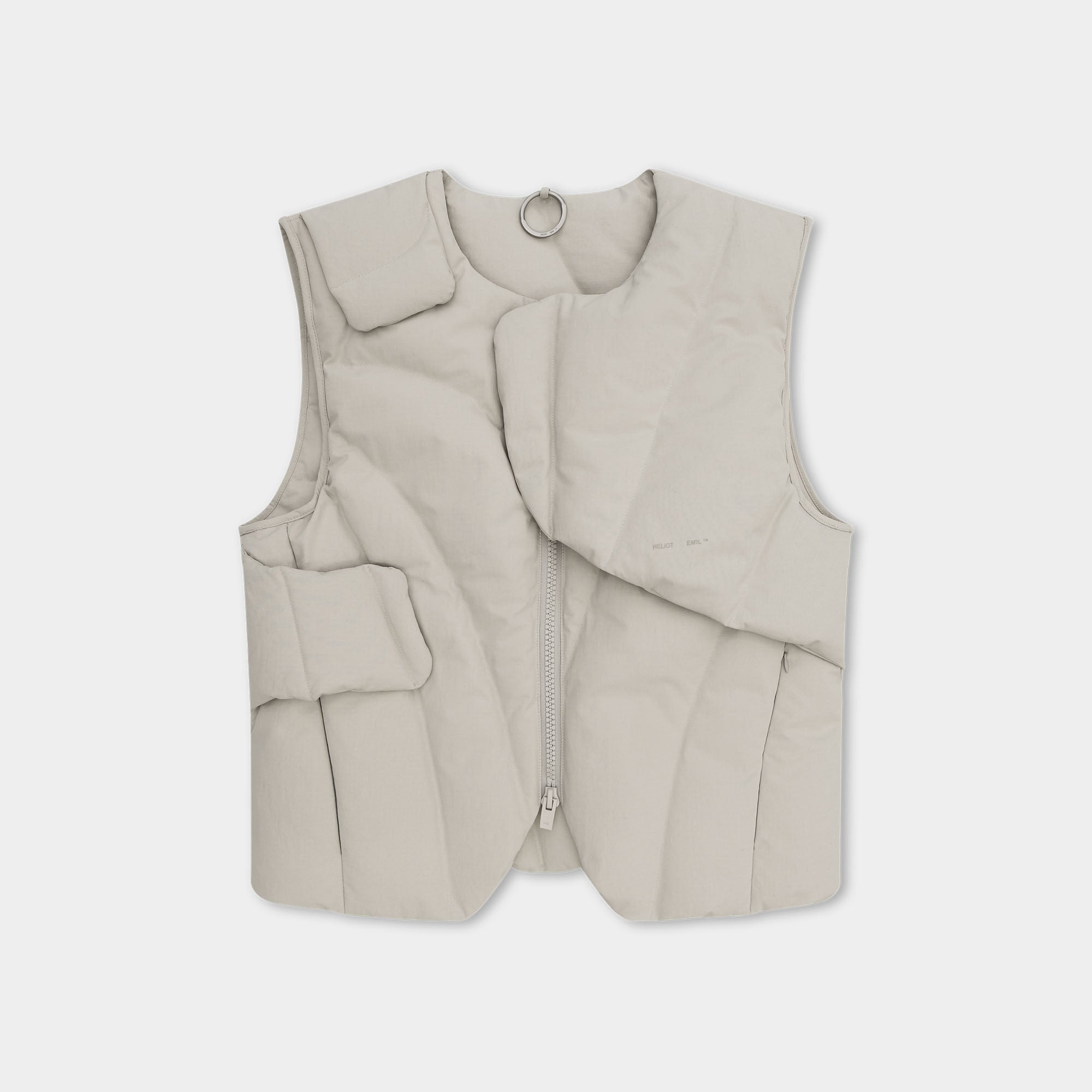 HE, product: LAYERED DOWN VEST (Fig. 1)