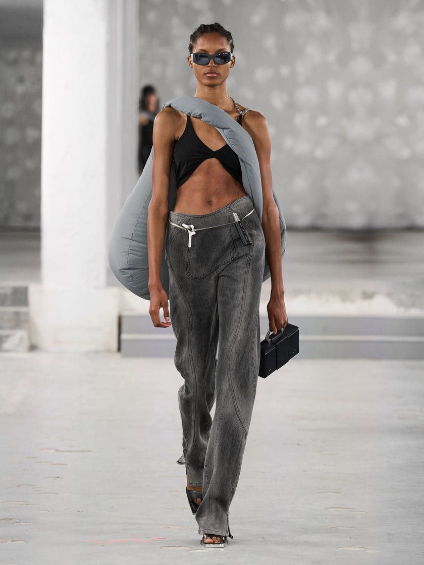 HE, product: EXSICCATE DENIM TROUSERS (Fig. 11)