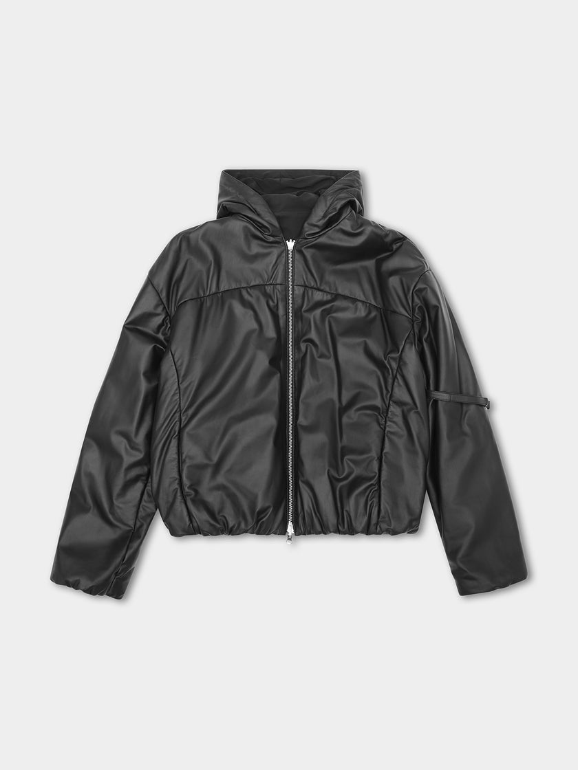 HE, product: PARALLAX LEATHER JACKET (Thumbnail)