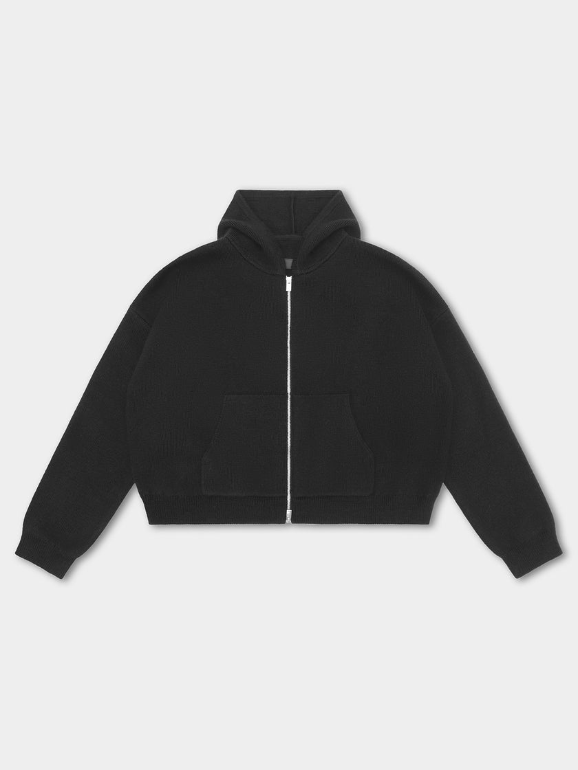 HE, product: LAMPI KNIT HOODIE (Thumbnail)