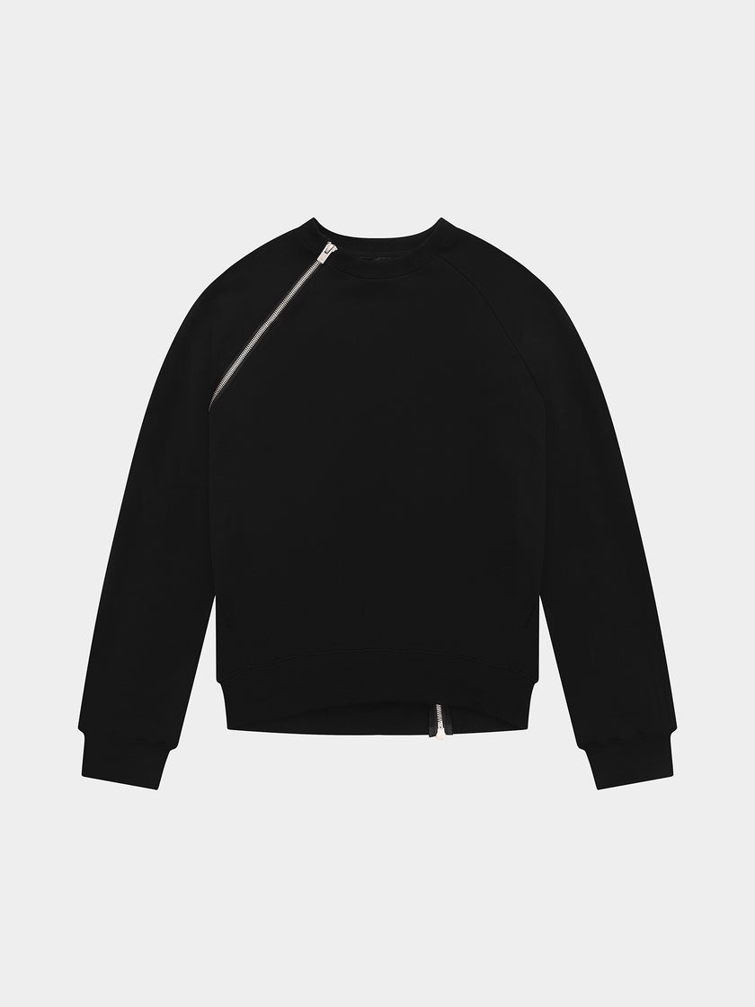 HE, product: SEQUENCE ZIP CREWNECK (Thumbnail)