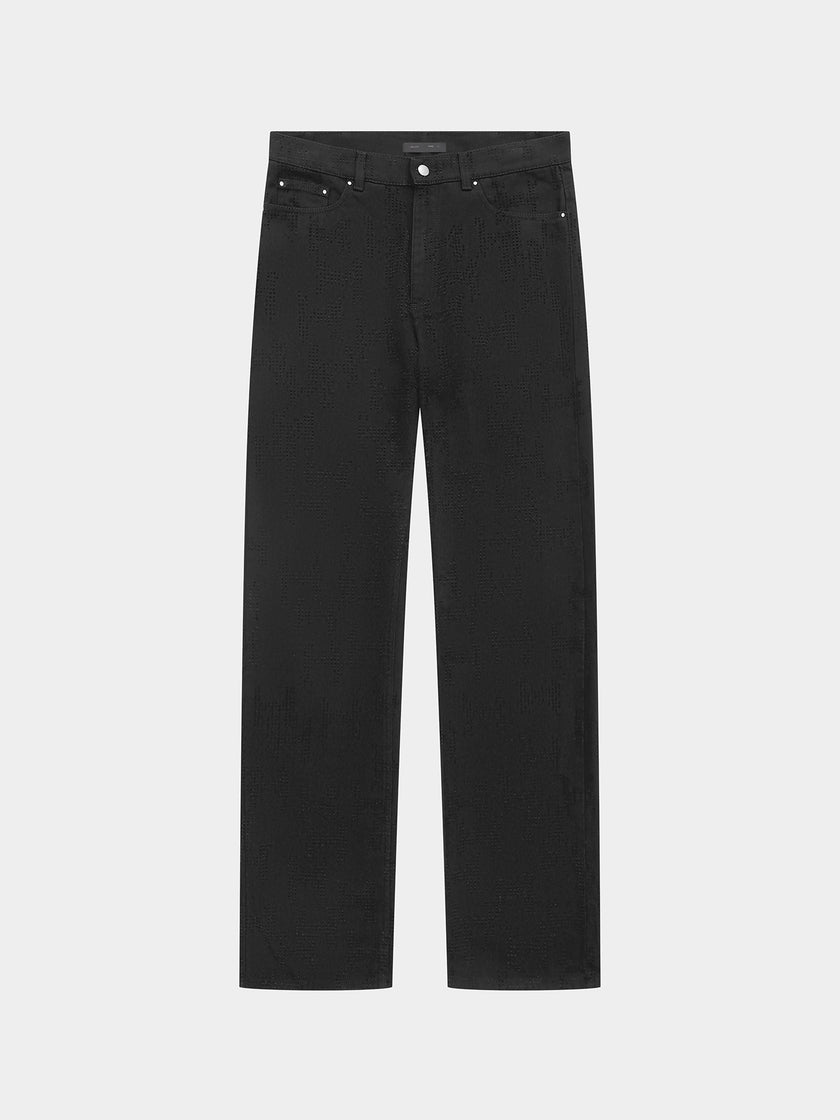 HE, product: ORDONNANCE DENIM TROUSERS (Thumbnail)