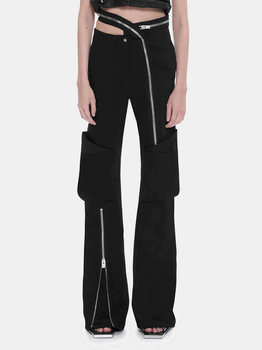 HE, product: BALANCED BOOTCUT DENIM TROUSERS (Thumbnail alt.)