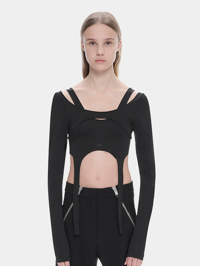 HE, product: ARID HARNESS TOP (Thumbnail alt.)