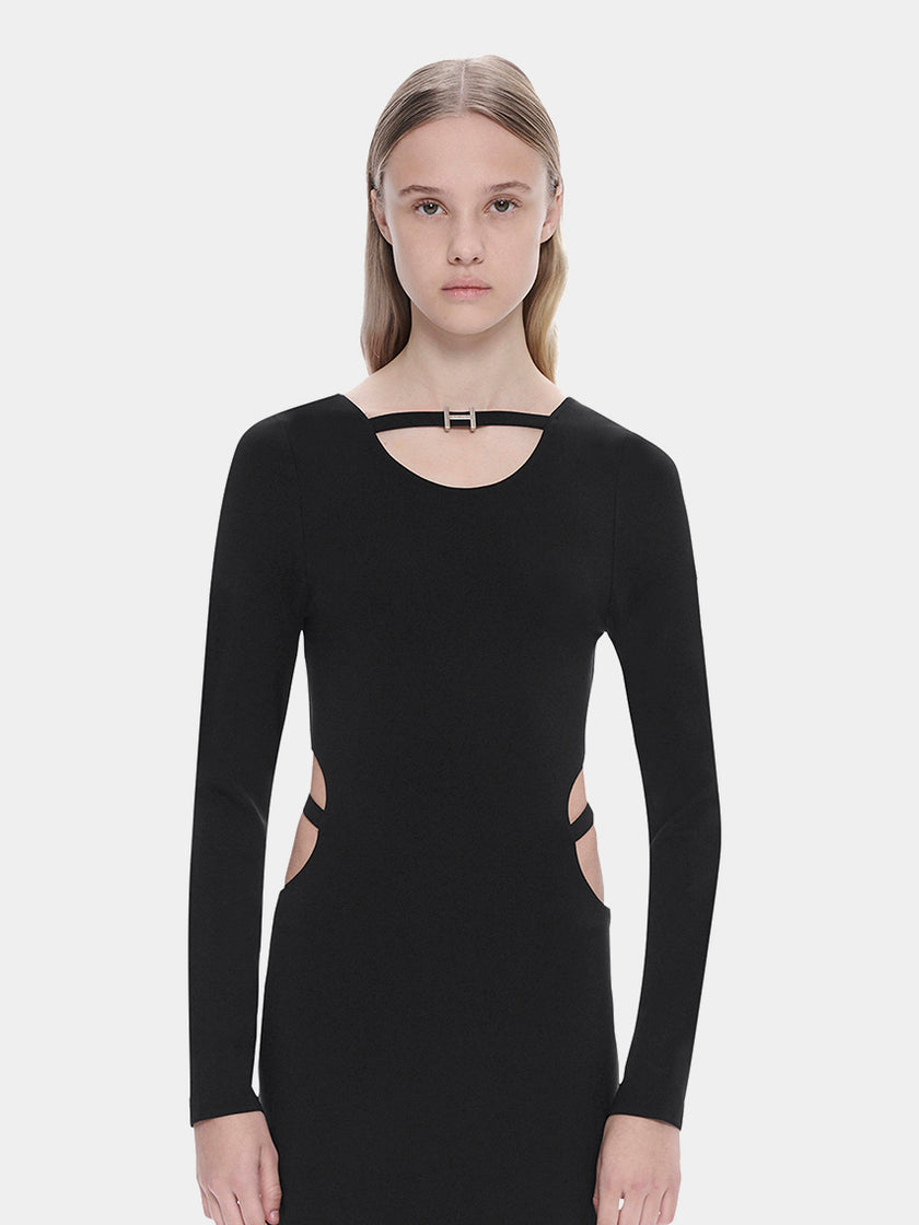 HE, product: ORDERLY JERSEY DRESS (Thumbnail alt.)