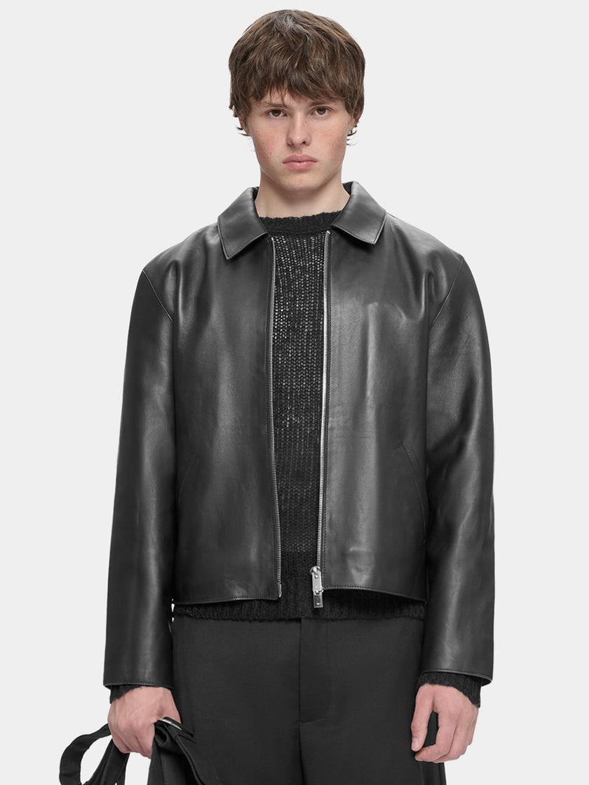 HE, product: RADIANT LEATHER JACKET (Thumbnail alt.)