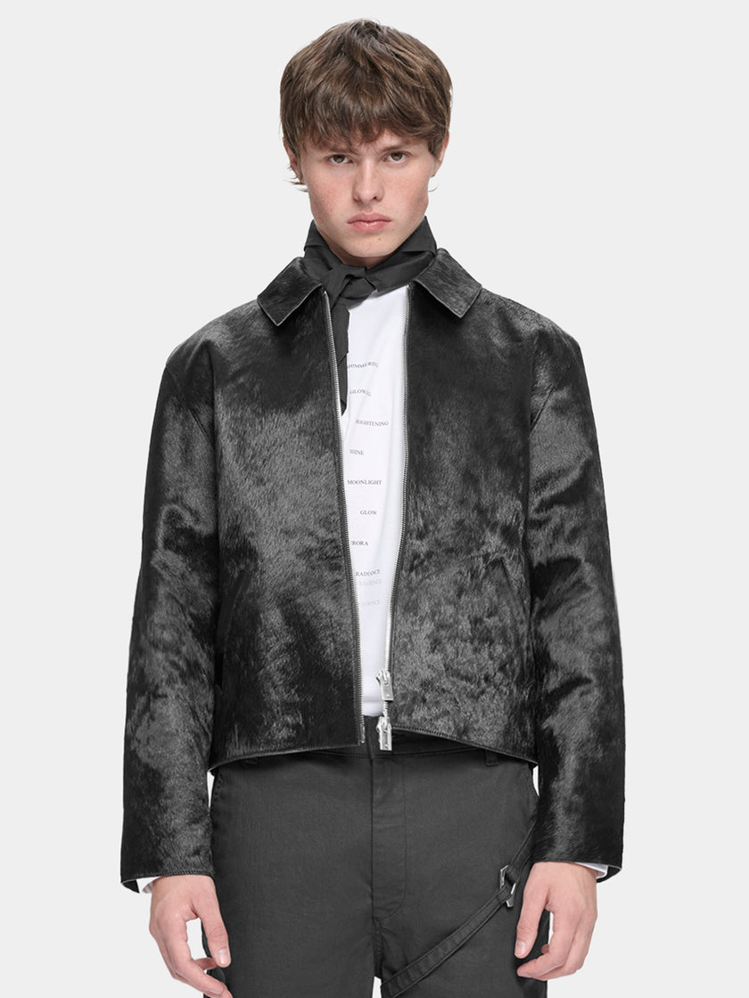 HE, product: RADIANT PONY HAIR JACKET (Thumbnail alt.)