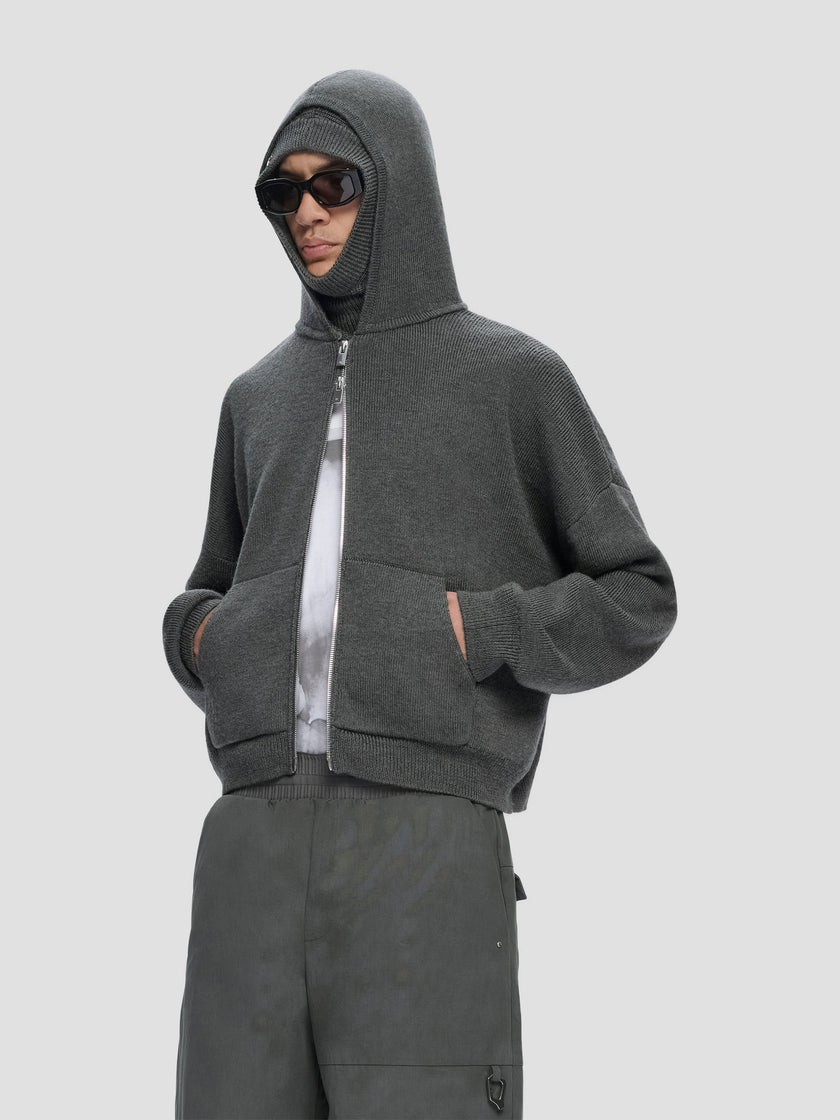 HE, product: LAMPI KNIT HOODIE (Thumbnail alt.)