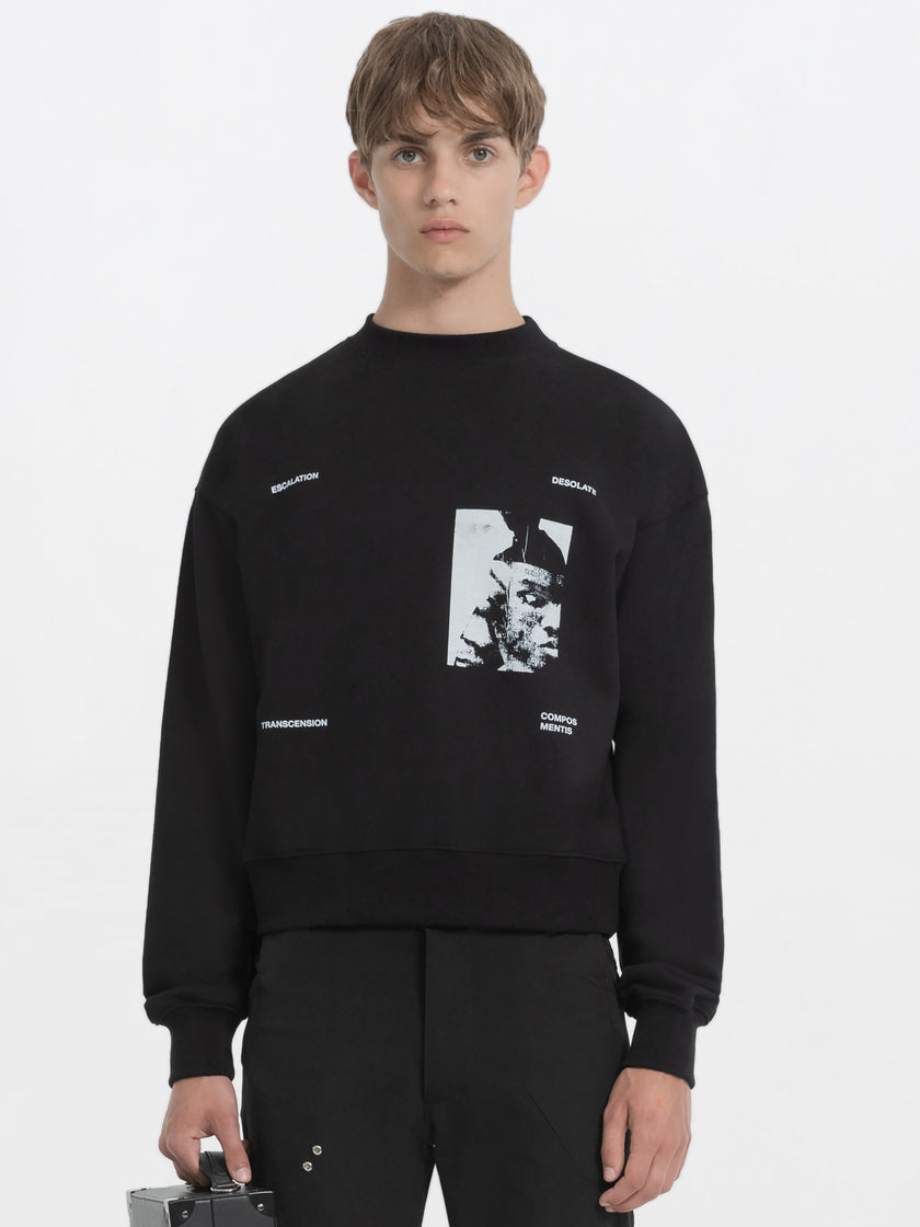 HE, product: CREWNECK W. PRINT (Thumbnail alt.)