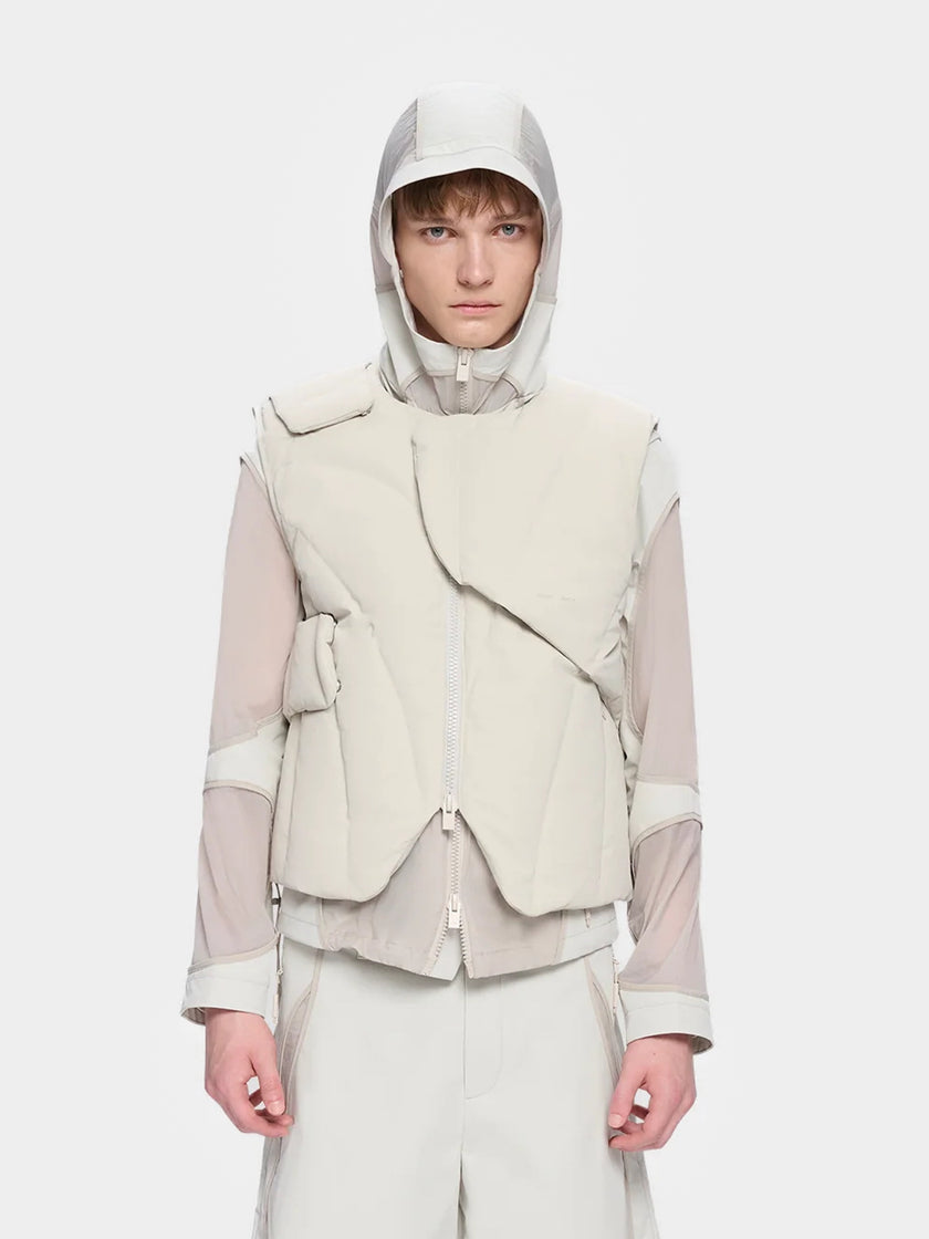 HE, product: LAYERED DOWN VEST (Thumbnail alt.)
