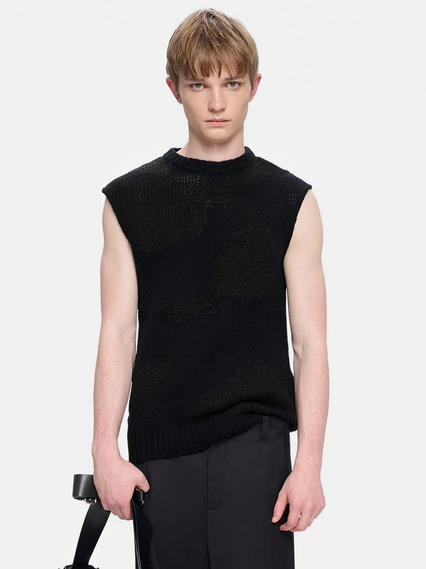 HE, product: OPHIOLITE KNIT VEST (Thumbnail alt.)