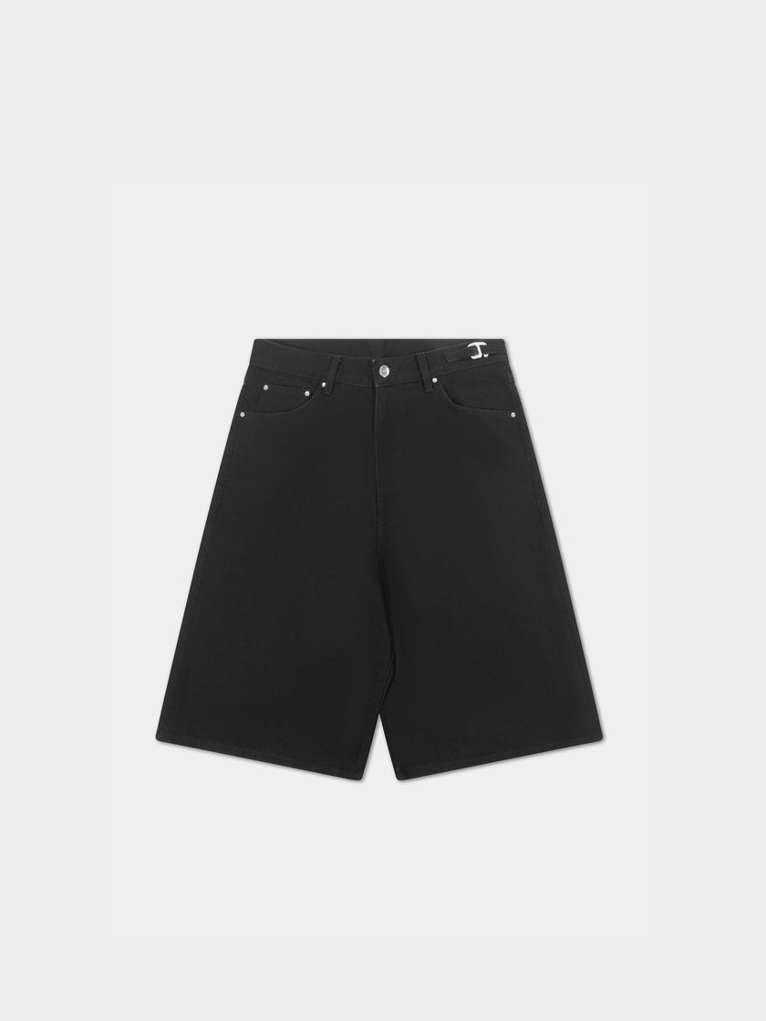 HE, product: FENCE DENIM SHORTS (Thumbnail alt.)