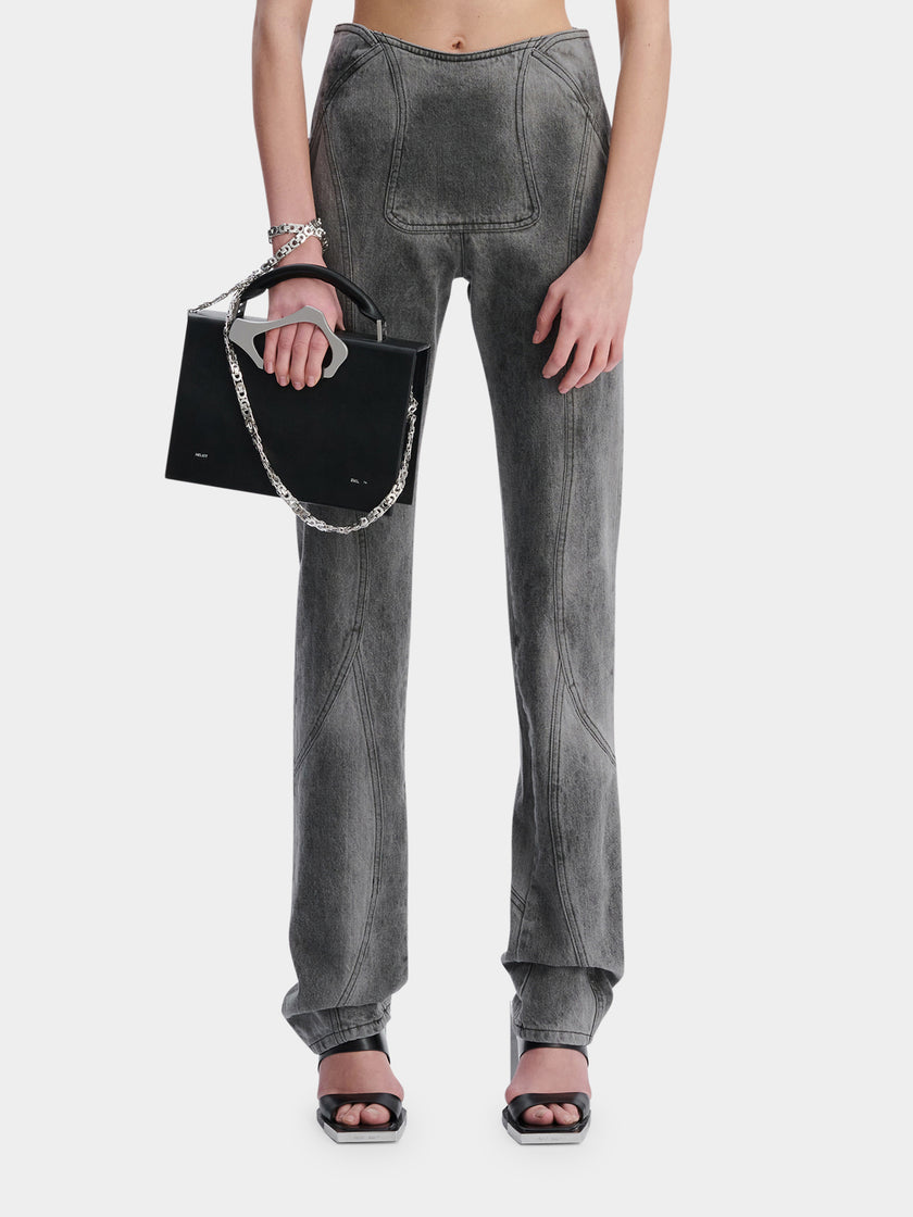 HE, product: EXSICCATE DENIM TROUSERS (Thumbnail alt.)