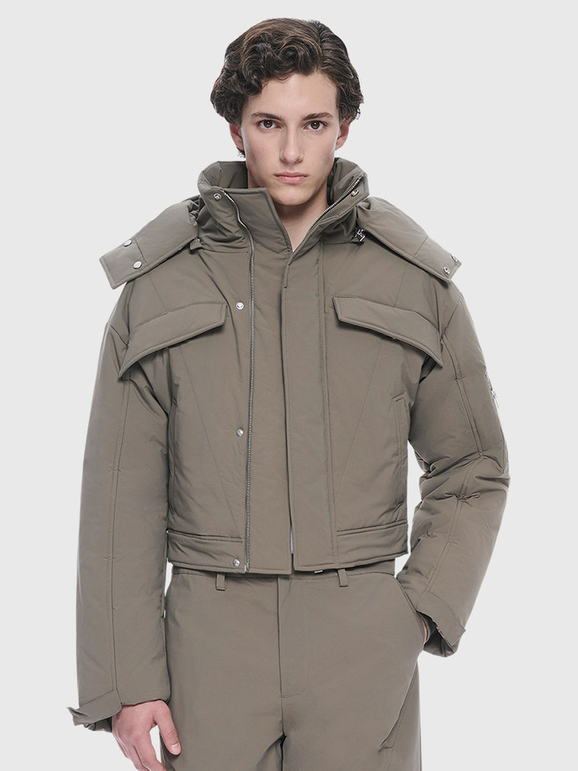 HE, product: PRAESIDIUM CROPPED PARKA (Thumbnail alt.)
