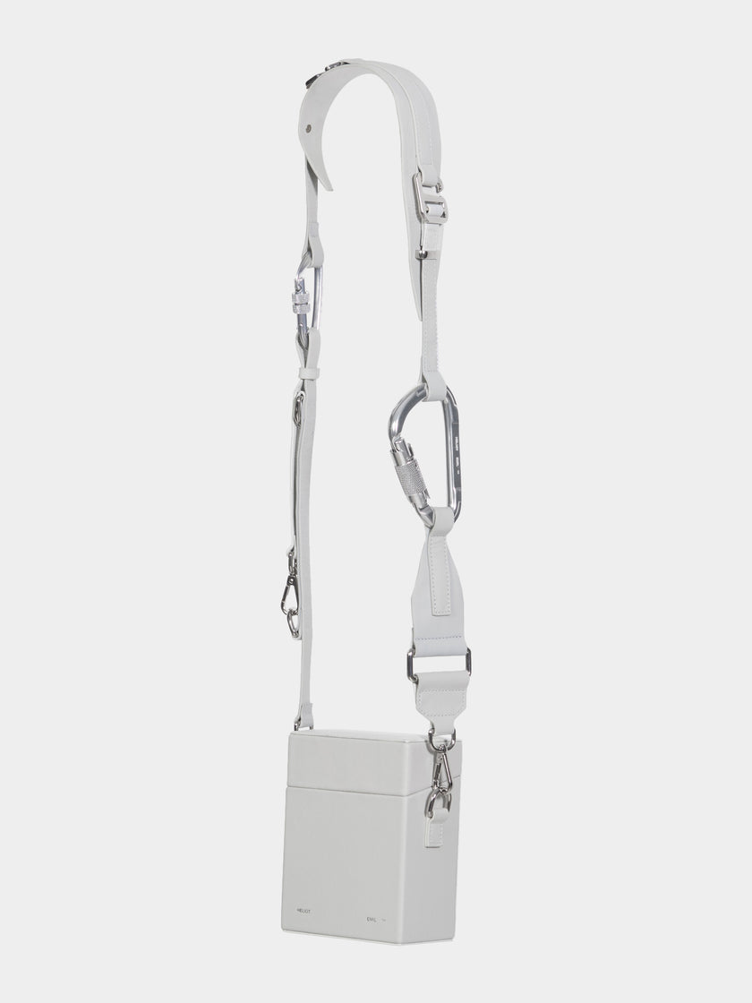 HE, product: LEATHER STRAP BOX BAG (Thumbnail)