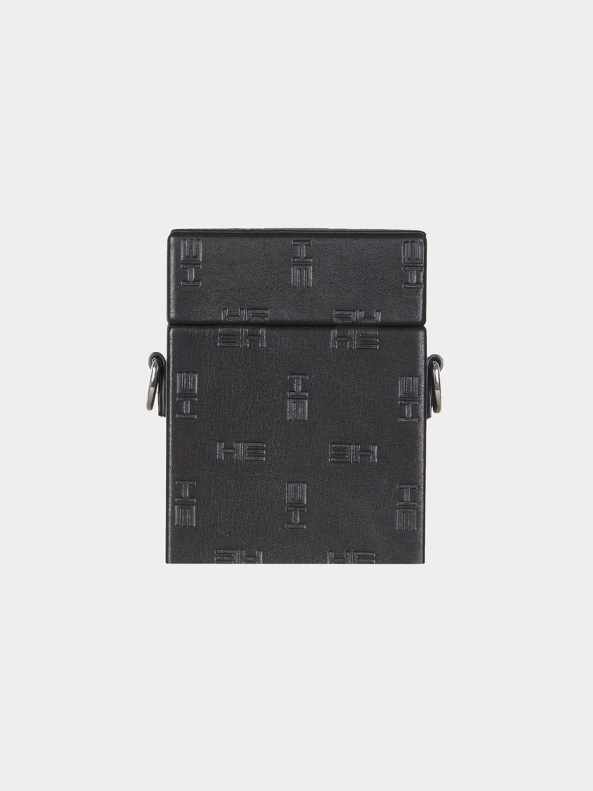 HE, product: LEATHER BOX BAG (Thumbnail alt.)