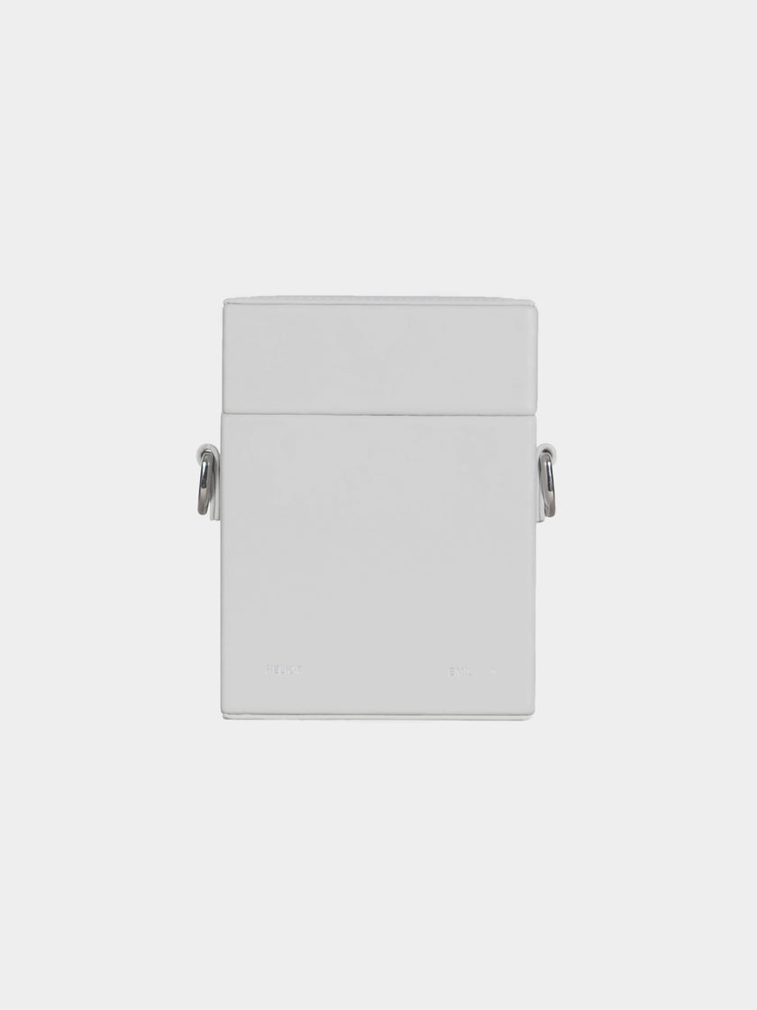 HE, product: LEATHER STRAP BOX BAG (Thumbnail alt.)