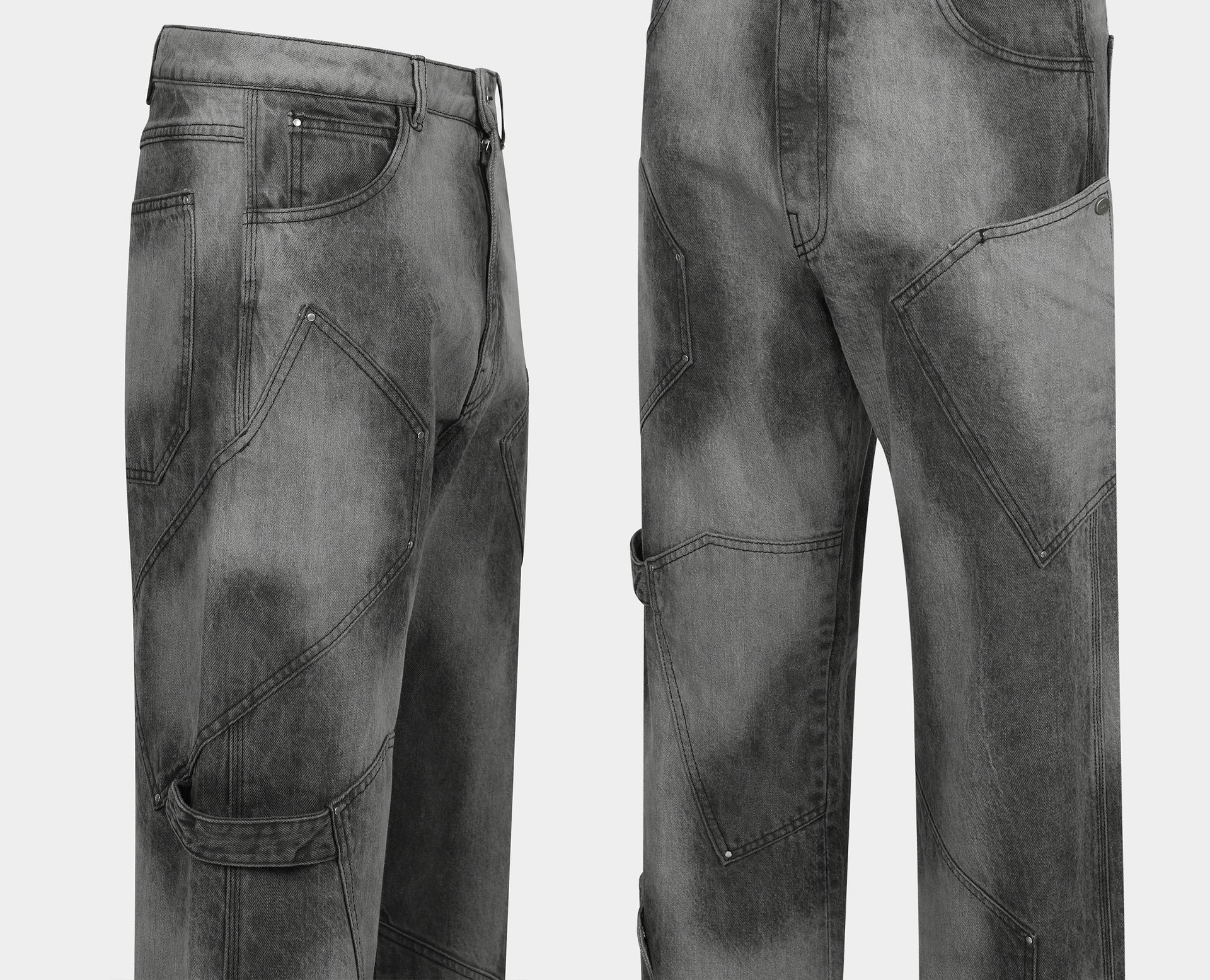 HELIOT EMIL_Riparian Denim Trousers_3