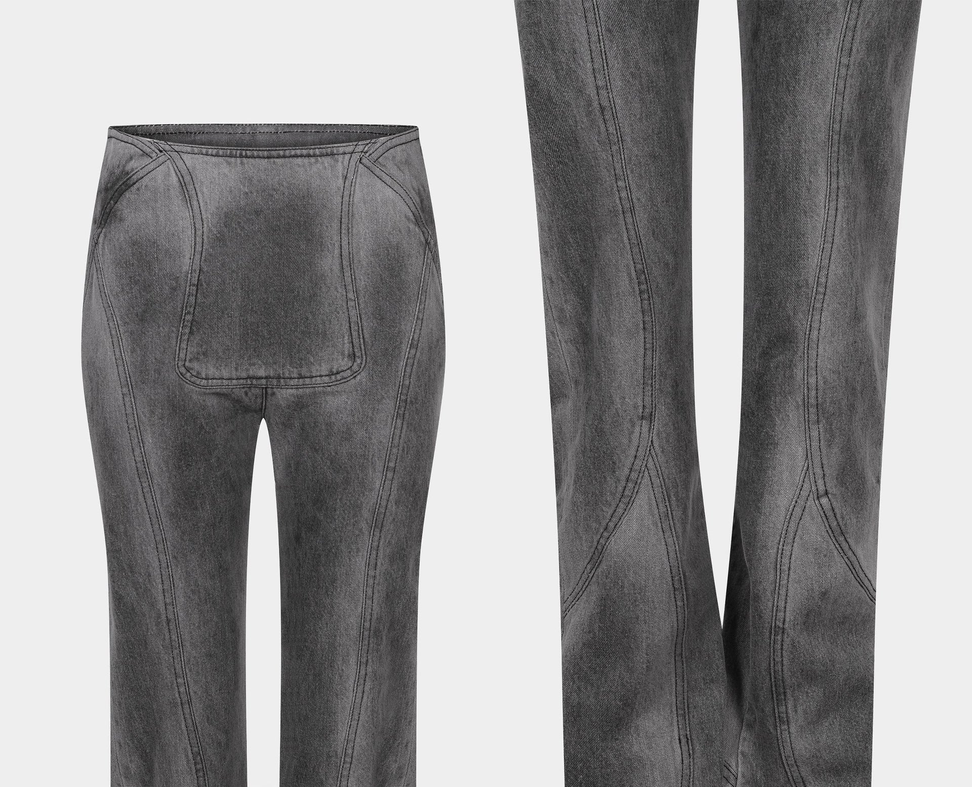 HELIOT EMIL_Exsiccate Denim Trousers_2