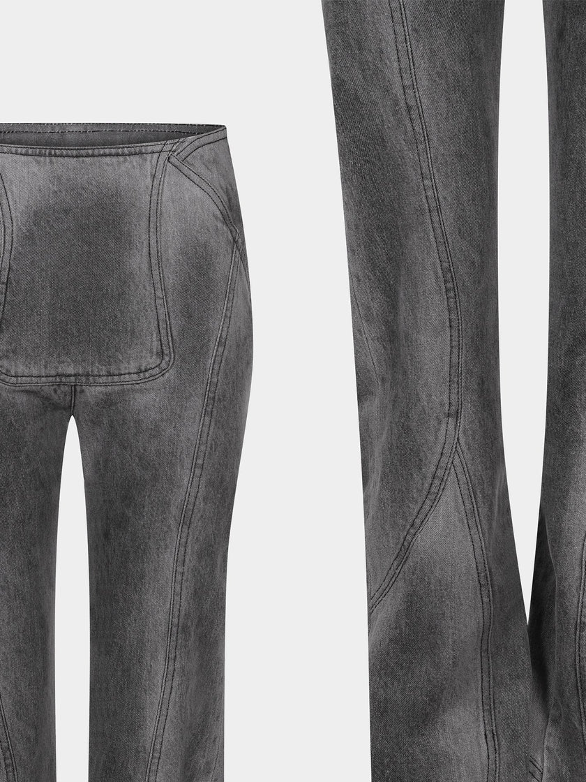HE, product: EXSICCATE DENIM TROUSERS (Fig. 7)