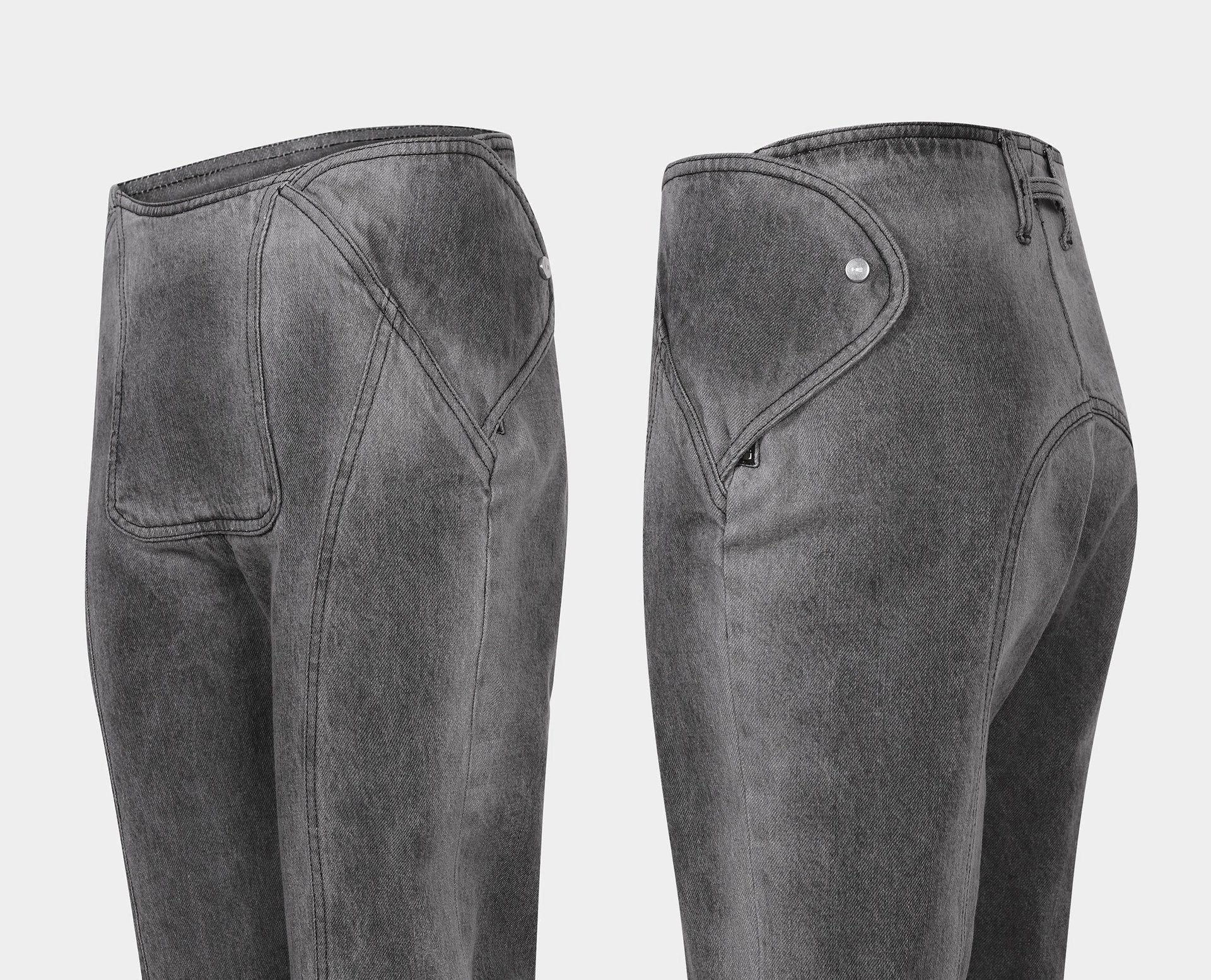 HELIOT EMIL_Exsiccate Denim Trousers_3