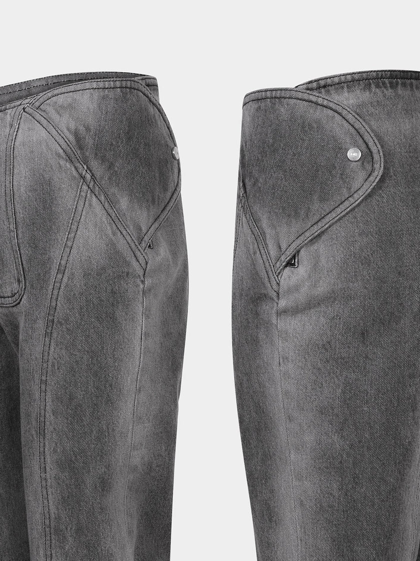HE, product: EXSICCATE DENIM TROUSERS (Fig. 8)