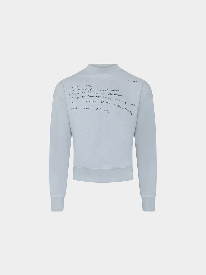 HE, product: CREWNECK W. EMBROIDERY (Thumbnail)