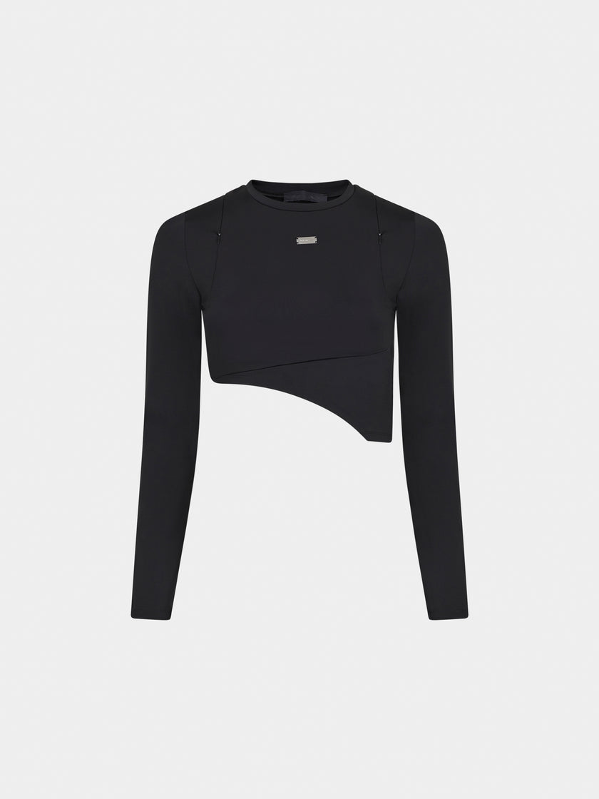 HE, product: SHOULDER ZIP TOP (Thumbnail)