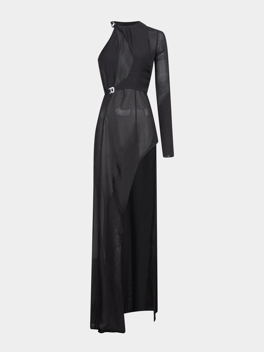HE, product: SOLITAIRY EVENING DRESS (Thumbnail)