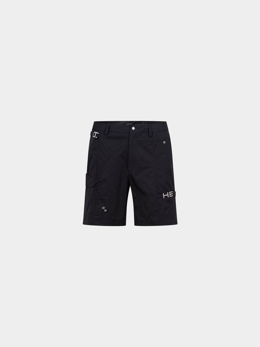 HE, product: MINIMAL TWILL CARGO SHORTS (Thumbnail)