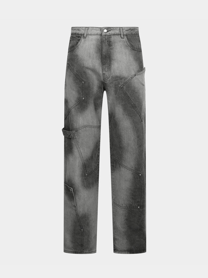 HE, product: RIPARIAN DENIM TROUSERS (Thumbnail)